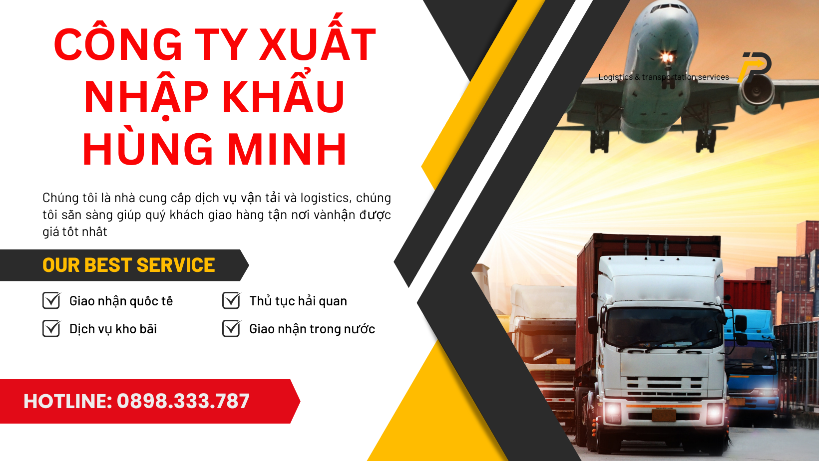 DỊCH VỤ XUẤT NHẬP KHẨU LOGISTIC Ở BÌNH DƯƠNG