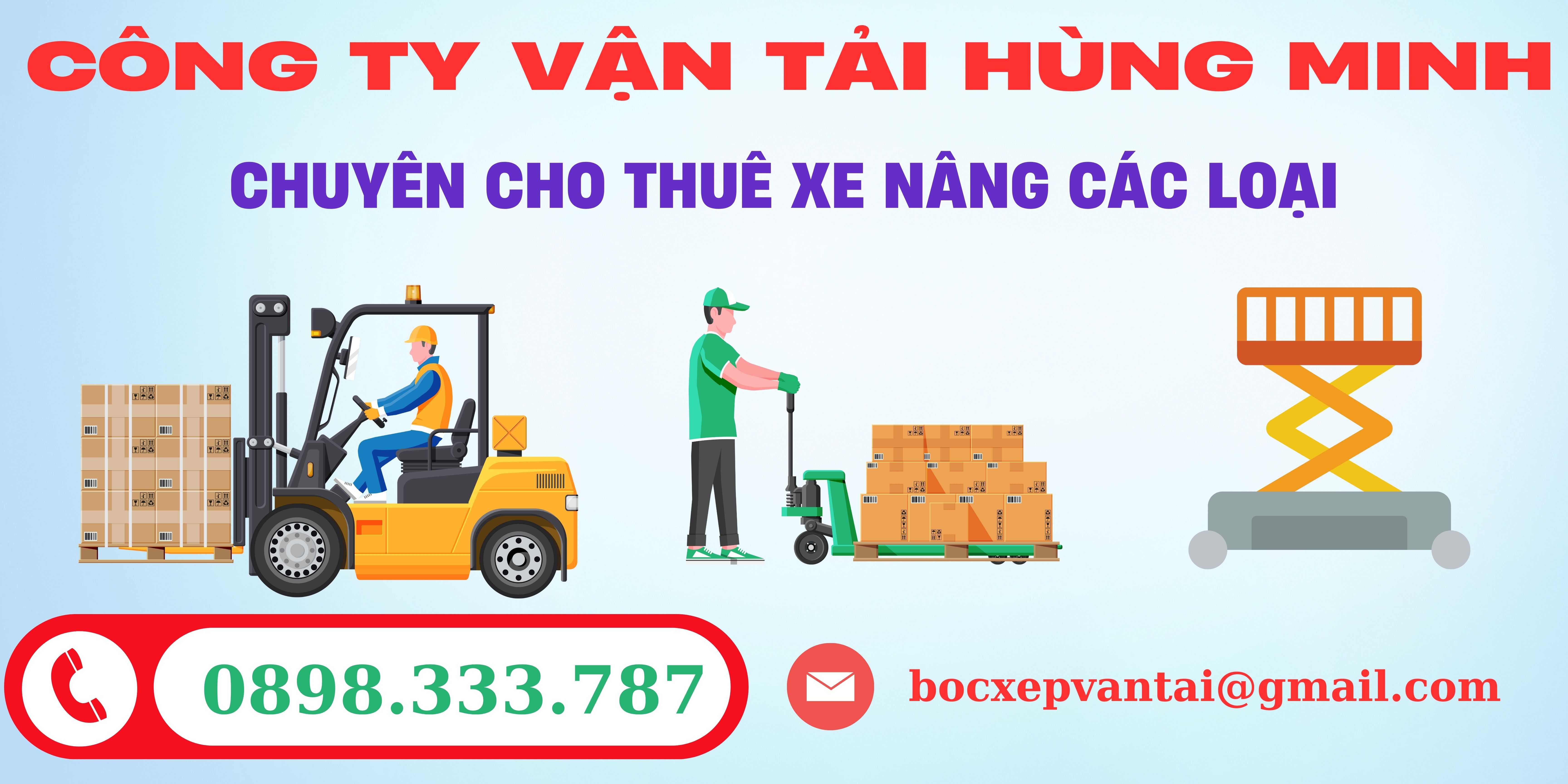 Dịch vụ cho thuê xe nâng giá rẻ ở tại Bình Dương- Uy tín và chuyên nghiệp