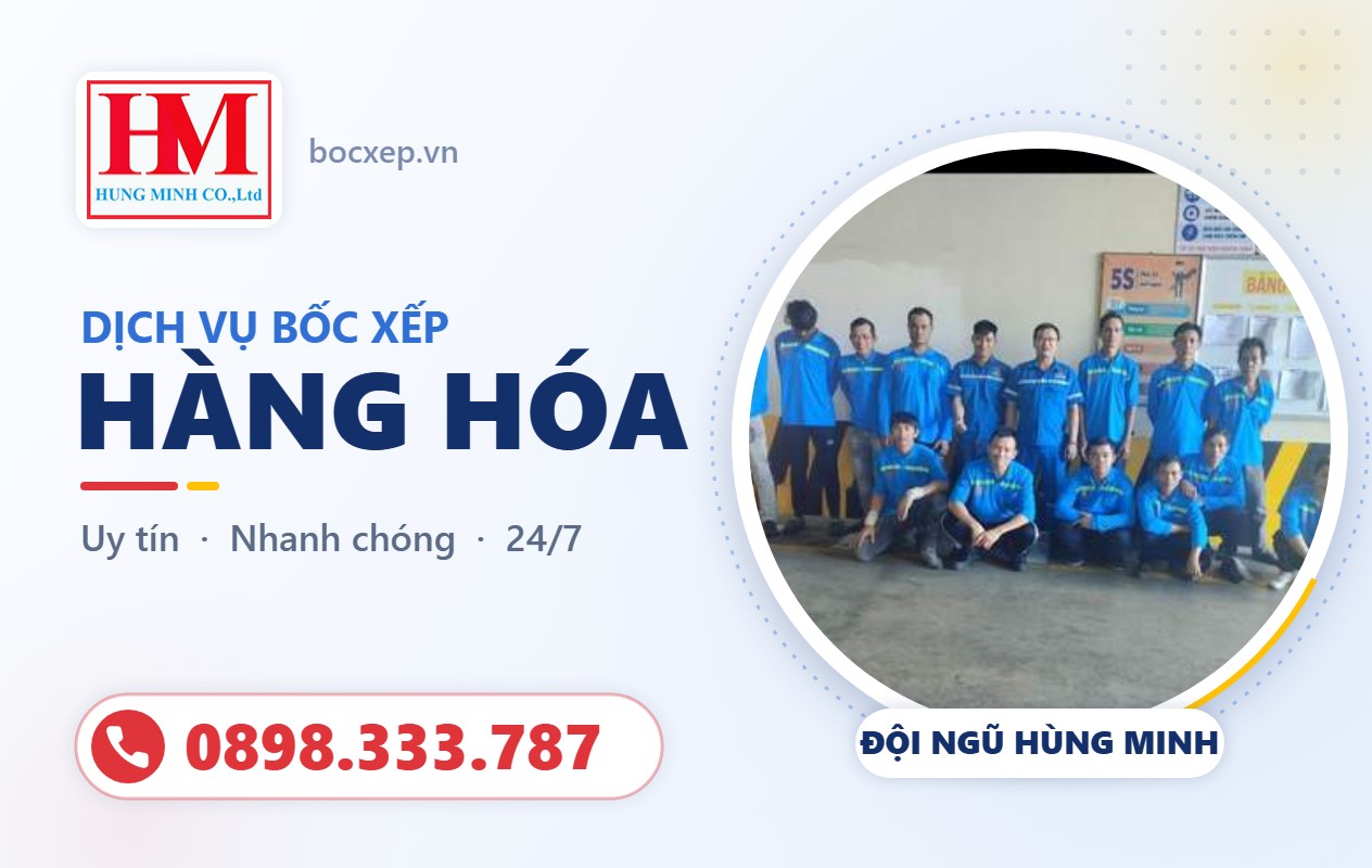 DỊCH VỤ BỐC XẾP HÀNG HÓA: 0898.333787