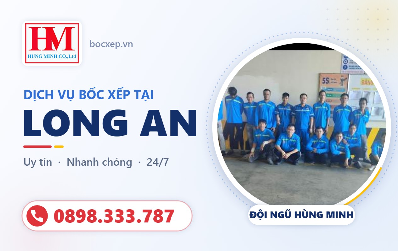 CÔNG TY DỊCH VỤ BỐC XẾP TẠI LONG AN