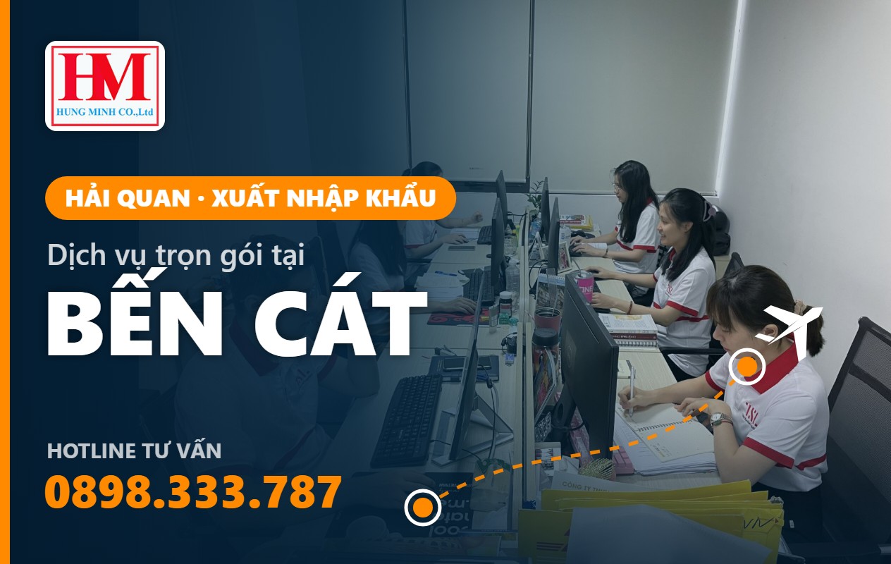 Dịch vụ Khai báo Hải quan & Xuất nhập khẩu tại Bến Cát: Giải pháp Logistics Toàn diện 