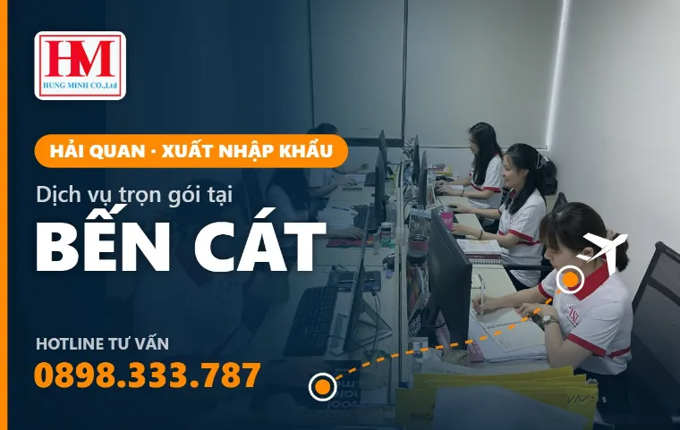 Dịch vụ Khai báo Hải quan & Xuất nhập khẩu tại Bến Cát: Giải pháp Logistics Toàn diện 